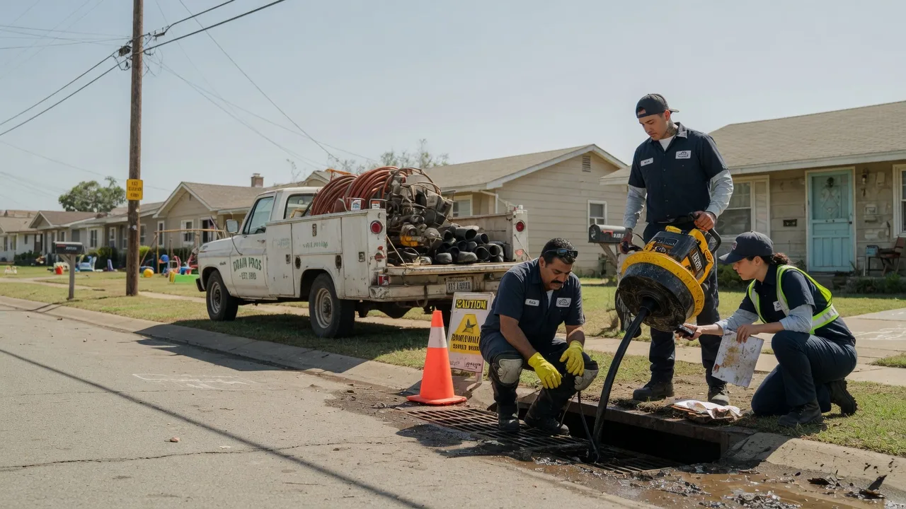 Drain Cleaning in Quinlan, TX near me